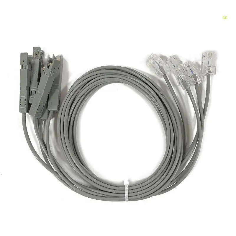 1 Meter 110 RJ11 RJ45 Voice Module Test Cord For Telecom Patch Panel Dropshipping
