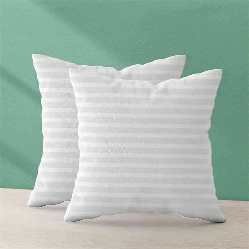 2024 New White Soft Pillow Cushion Seat Inner Filling Cotton-Padded Pillow Core For Car Insert Cushion Core Soft