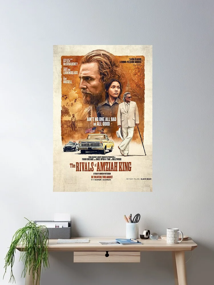 The Rivals of Amziah King (2025), Print Art Canvas Poster,Living Room , Home Wall Decor Picture
