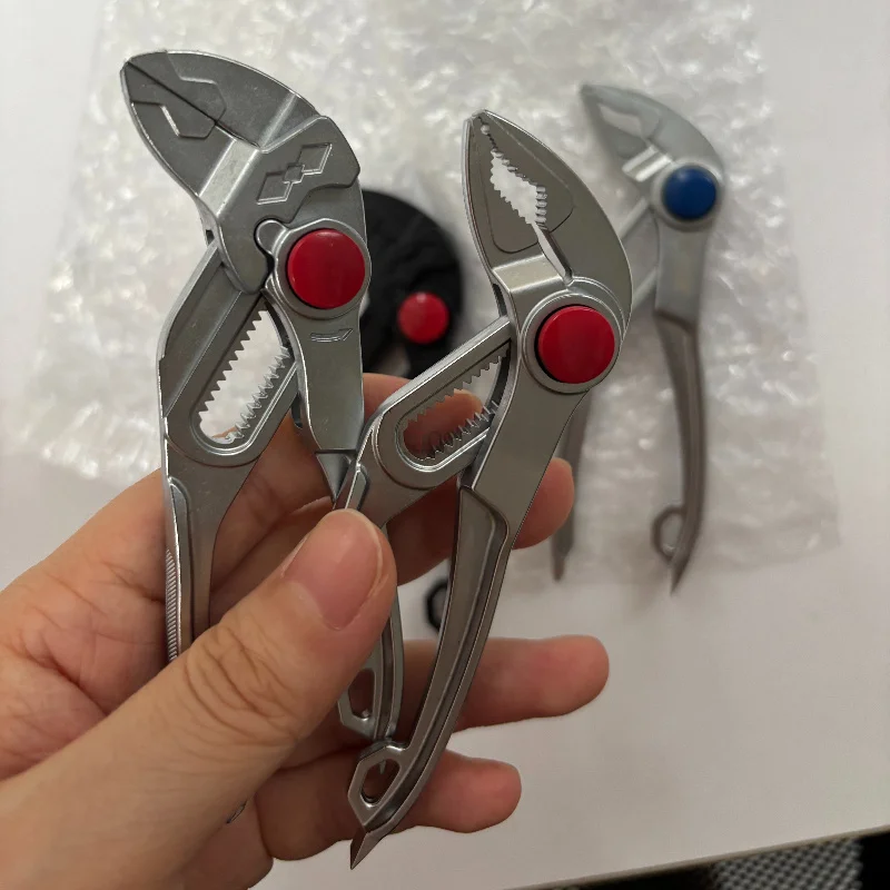 4 Inch Multifunctional Water Pump Pliers Portable Quick Adjust Mini Pipe Pliers Household Maintenance and Installation Tools