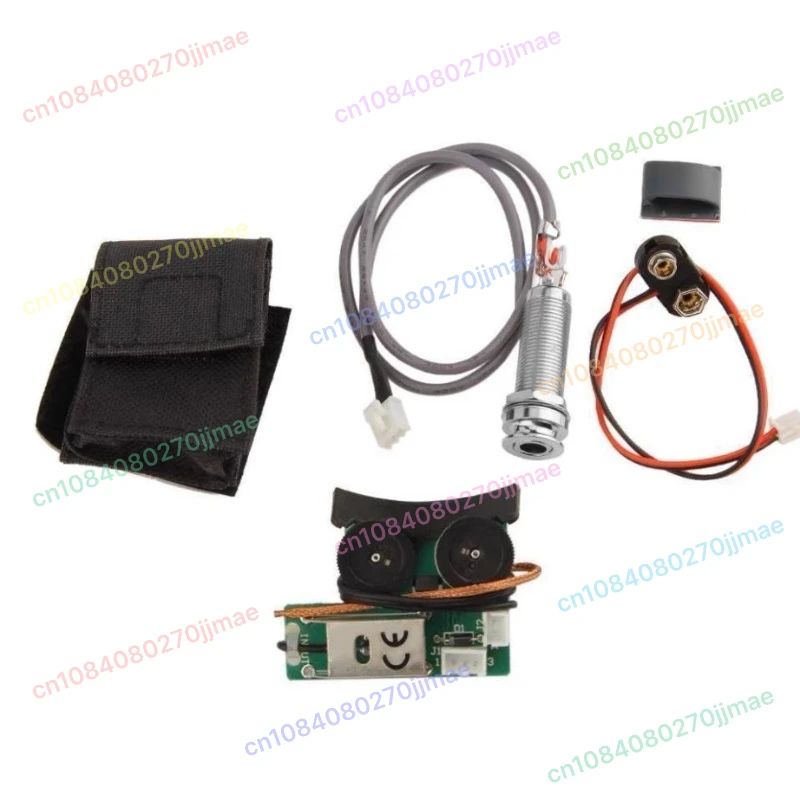 GT2 Acoustic Guitar Pickup Built-In Gear Universal For Folk Classical Electric Box Free Opening