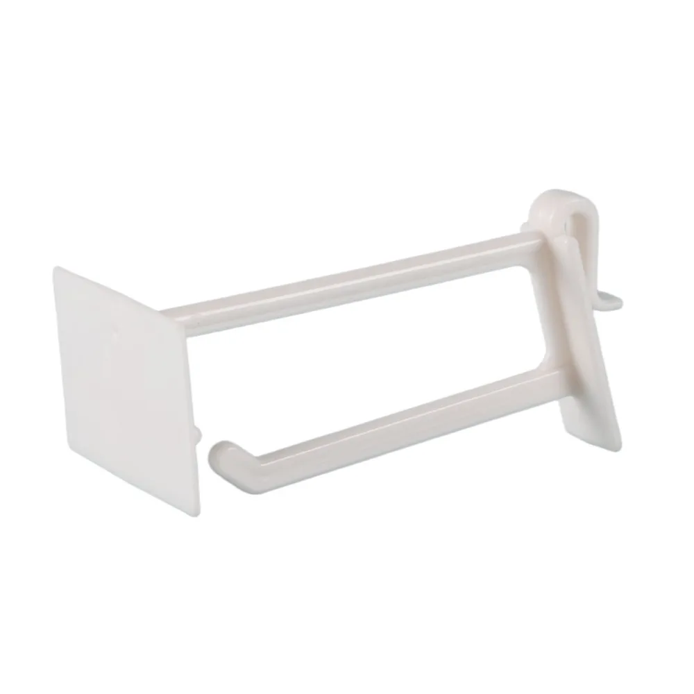 

50pcs Corrugated Slatwall Hanger Hook With Scan Plate Label Tab For Supermarket/Convenience Store Shelves, Merchandising Display