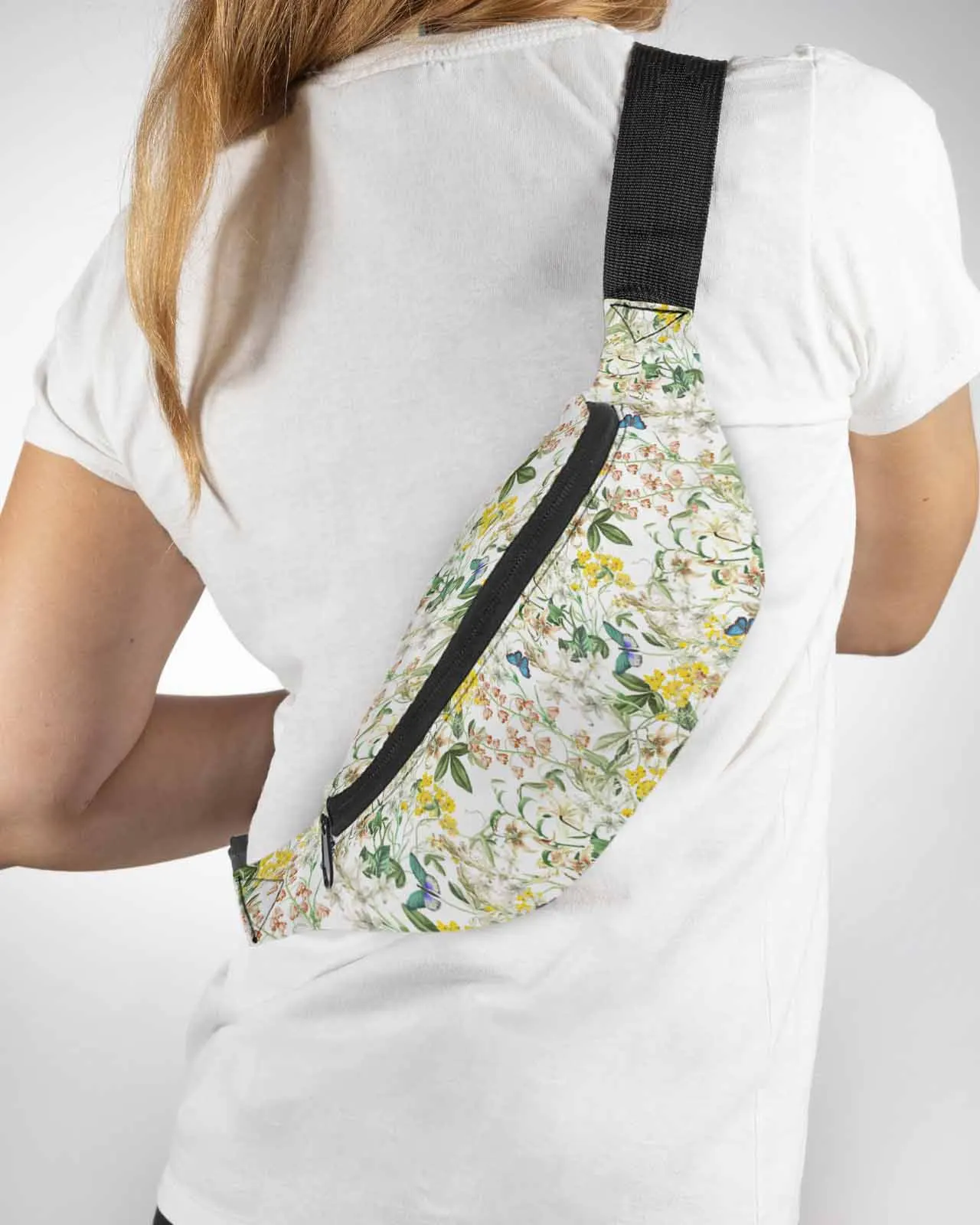 

Plant Watercolor Lily Of The Valley Phone Belt Bag Wallet Pouch Waterproof Banana Hip Bags Waist Bag Fanny Pack for Women Men