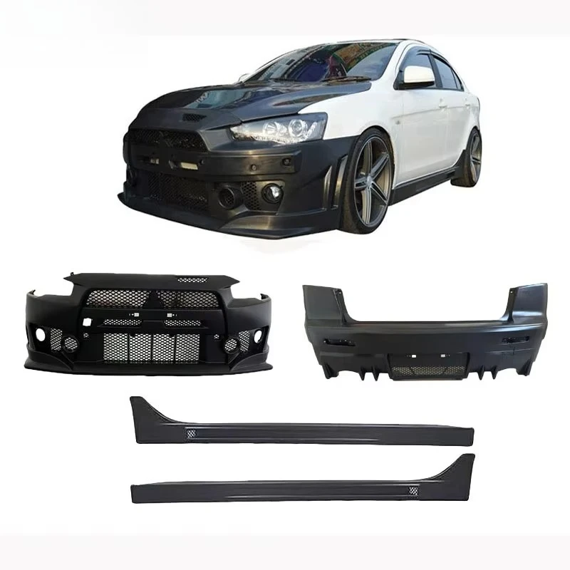 

Front and Rear Bumper for Lancer 2009-2015 FQ Style Body Kits Side Skirt Lancer Body Kits