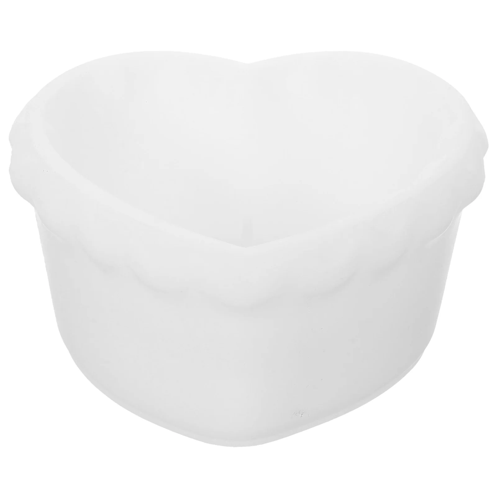 2 قطعة قوالب القلب سيليكون لصنع شموع عطرية سهلة Demould أدوات حرفية متينة هدية فريدة من نوعها قوالب سيليكون على شكل قلب #4