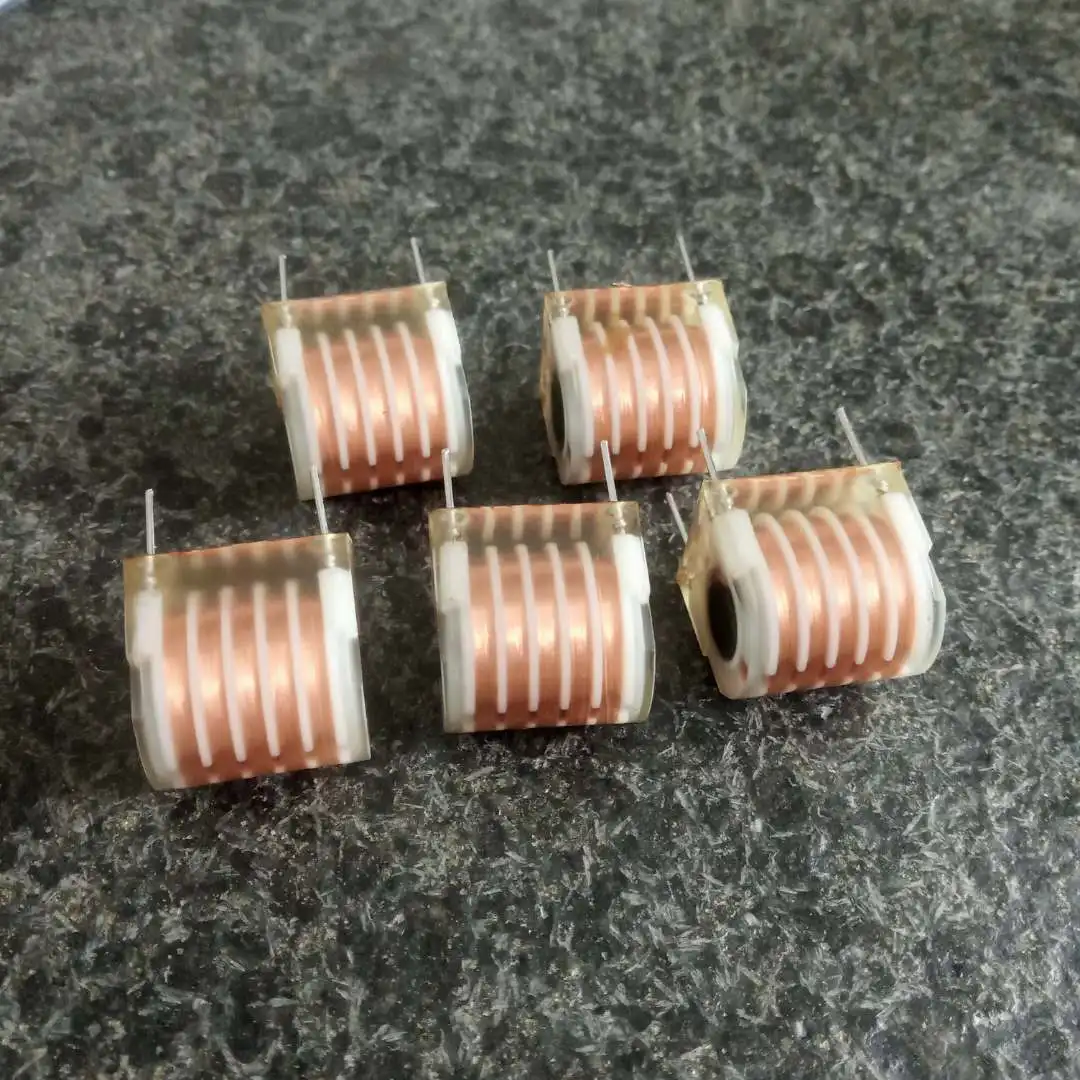 Small resin pot-sealed vacuum five-pit 4-pin transformer high voltage pack transformer ratio 150 ignition boost pulse generator