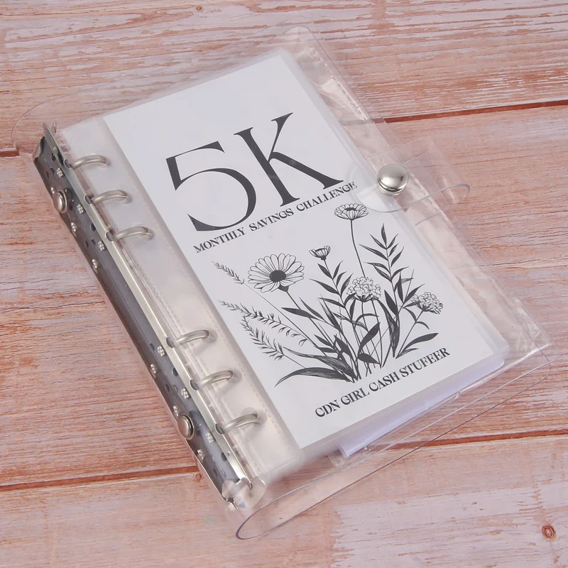 Конверты с вызовом, папка для сбережений, для экономии с наличными конвертами для планирования бюджет