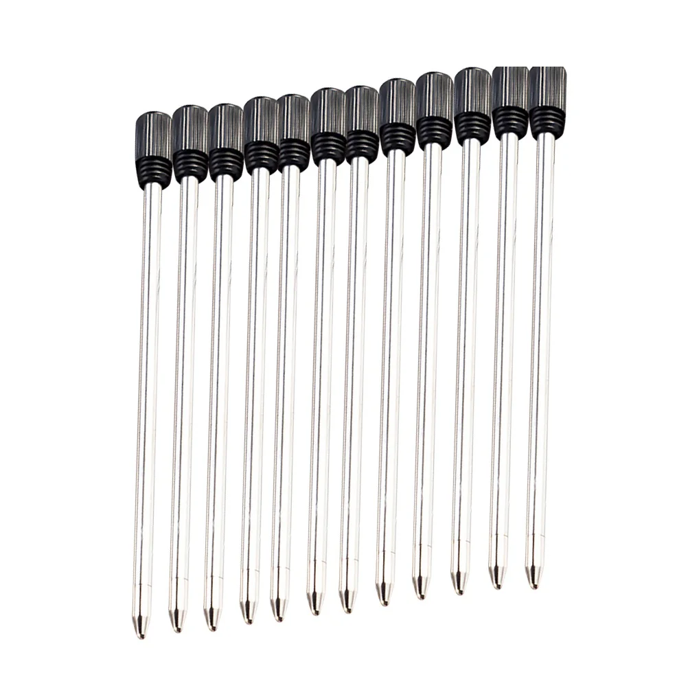 

12pcs Ballpoint Pen Refills for Cross Pens Fine Point Pen Refill 7CM - Black Ink metal pen refill ball point pen refill