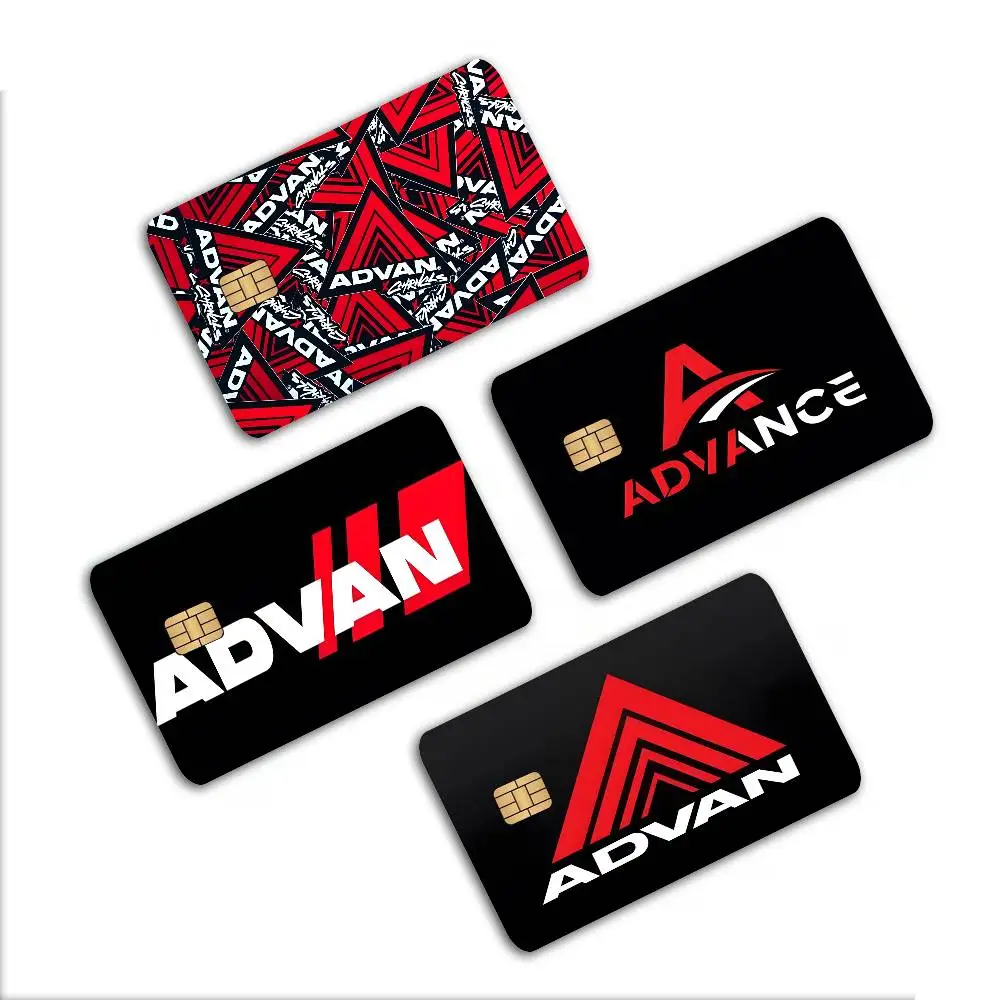 A-ADVANS Anmie Sticker Film Skin Cover for Credit Card Debit Bank Card Front