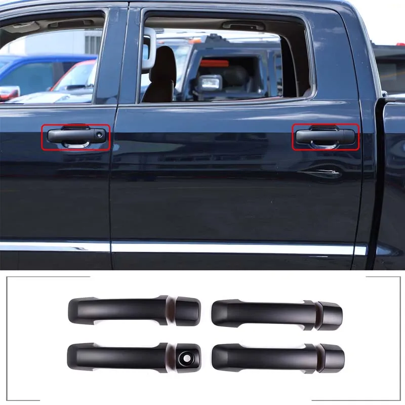 

ABS Door Handle Cover Trim Protection Cover For Toyota Tundra Sequoia 2007-2021 Car Accessories Sticker