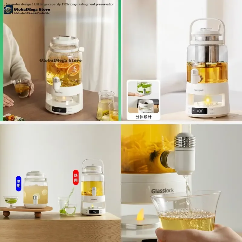 Health Pot Stewing Integrated Multi-functional Teapot with Faucet Party Fruit Wine Small Appliance Panela Eletrica