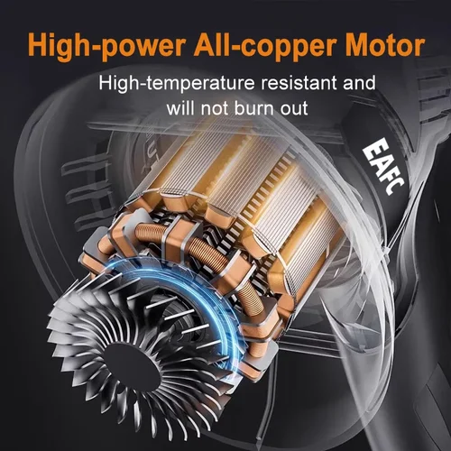 Imagen 2 del producto Pulidor de coche inalámbrico, 12V, 2800-5500rpm, máquina pulidora de coche inalámbrica, herramienta de cera de pulido eléctrica, silenciosa, 8 velocidades variables