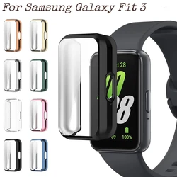 TPU Protector Case For Samsung Galaxy Fit 3 Bumper Protector Screen Shell for Galaxy fit3 Full Coverage Glass Shell Accessories