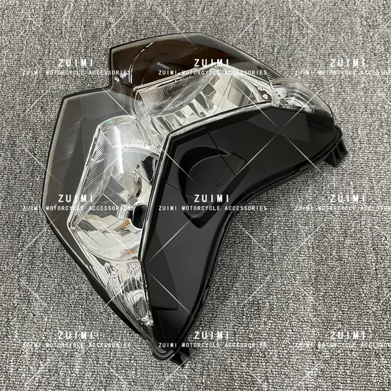 Motorcycle ABS Clear Headlight Lamp Assembly Fairing Fit For Kawasaki ZRT00B Z750 ZR750L 2007-2009