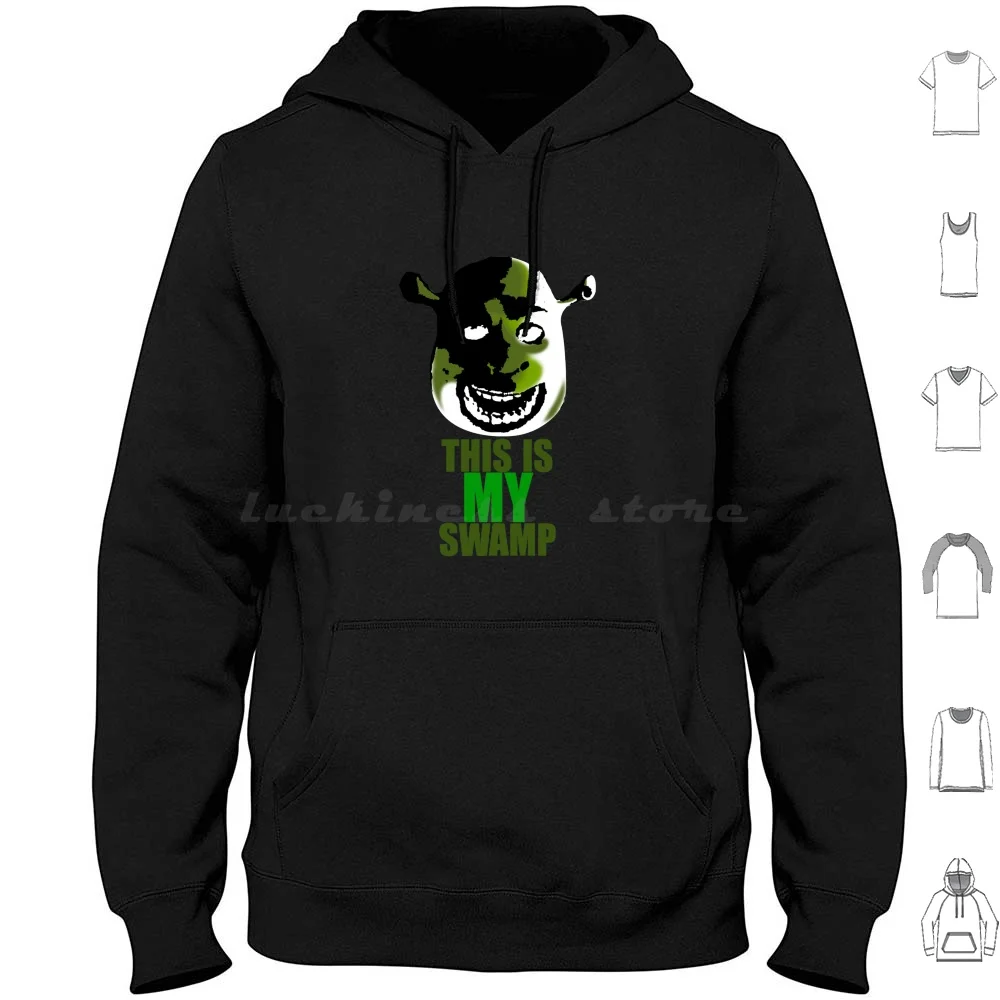 This Is My Swamp Shrek 63-Unisex T-Shirt For Men Or Hoodies Long Sleeve This Is My Swamp Shrek 63 For Men Or