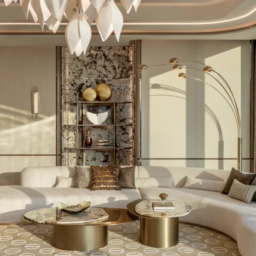 Sanhai Light Interior Design Piano da pavimento Resa massima 3D Costruzione interna Disegno Piatto Roomstyler Casa su larga scala