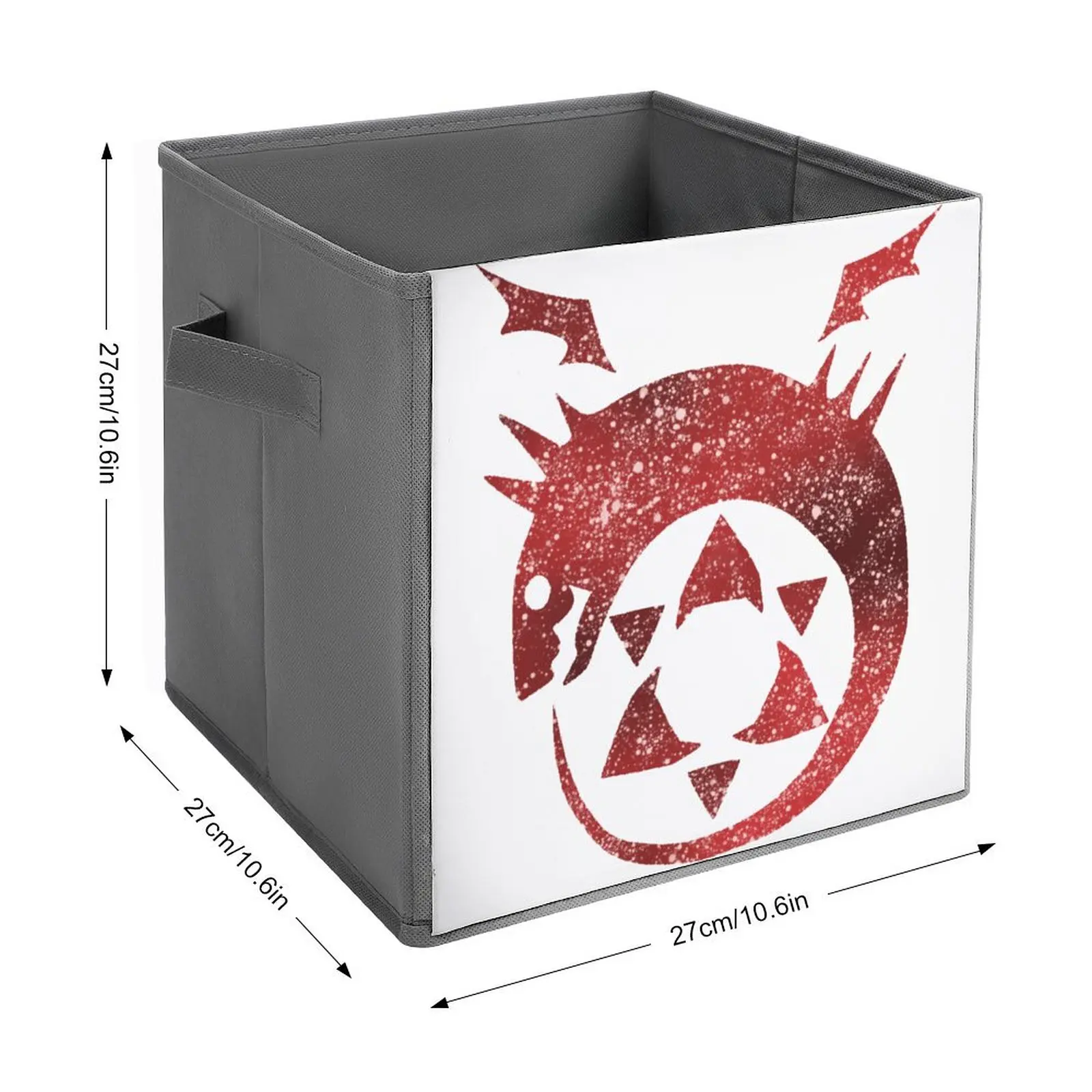 Storage Tank Galaxy Ouroboros For Sale Organizer Division Novelty Folding Storage Box Handle on Both Sides Can Be Folded Storage image 2