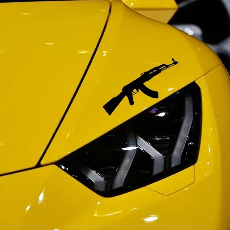 Classic AK-47 design enthusiast SUV car window bumper motorcycle accessories kayak decoration vinyl waterproof car sticker - view 5