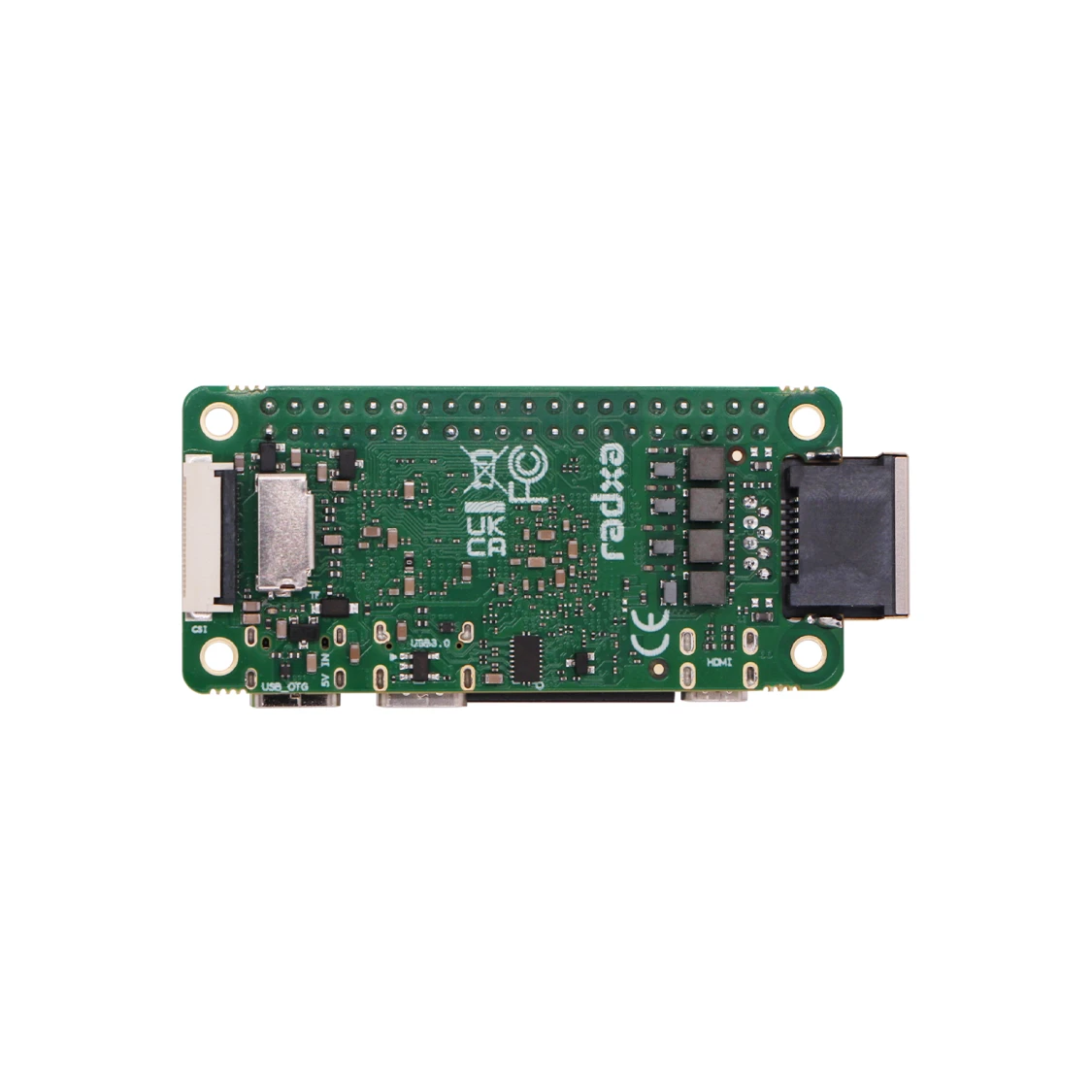 Radxa ZERO 3E RK3566 CPU a 4 core SBC, GPU, NPU, HDMI con uscita 1080P e Gigabit Ethernet, Computer a scheda singola