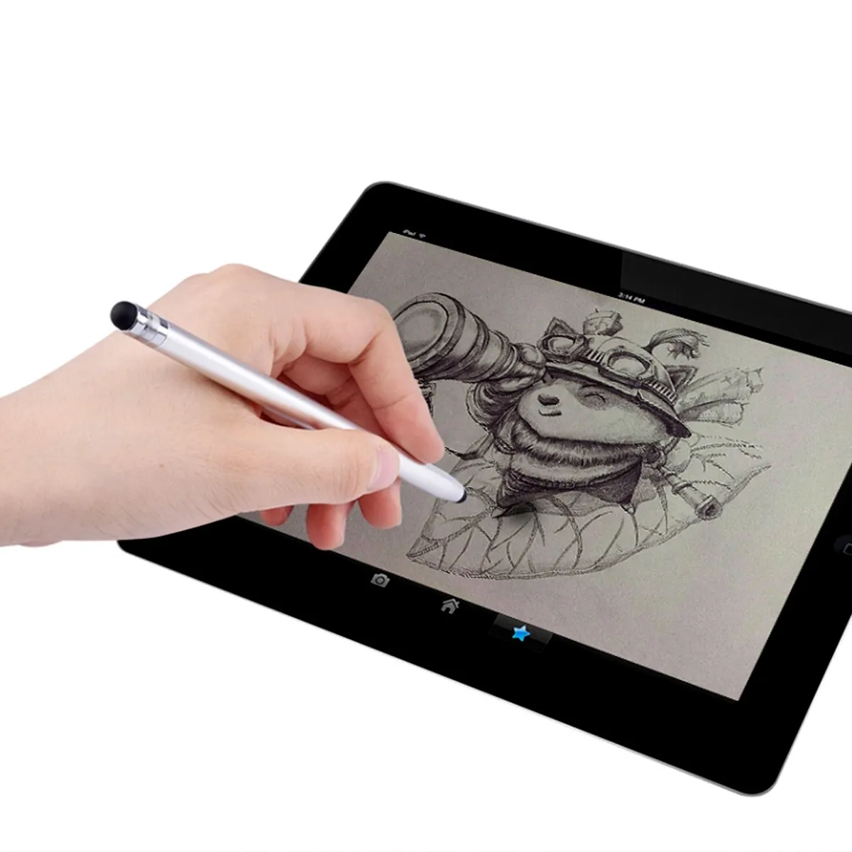 

30 шт. сменных наконечников для стилусов из мягкого силикона с проводящим покрытием, бесшумные, экологичные, для планшетов и телефонов