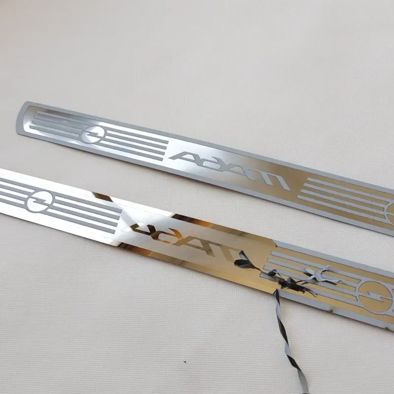 Накладка на порог для Opel Adam, защитная накладка из нержавеющей стали, стикер на педаль, аксессуары для стайлинга автомобиля