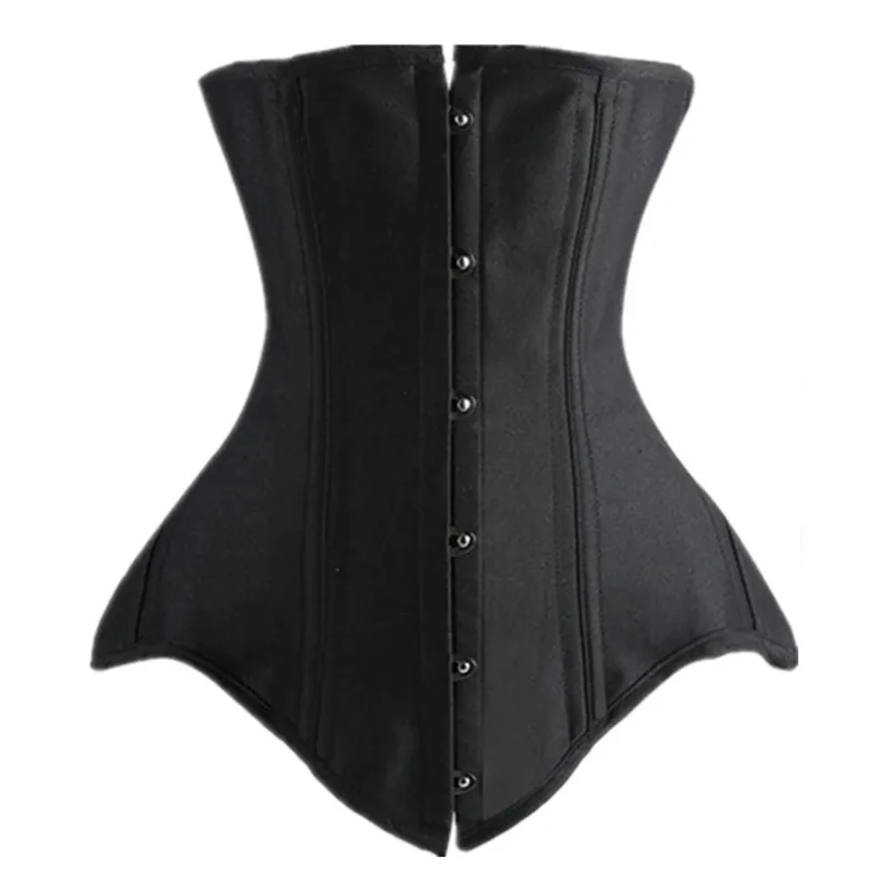 Steel Double Boned Overbust Long Torso Corsets Bustiers Waist Trainer Corsets Shapewear Cincher Plus Size Corselet XC4646