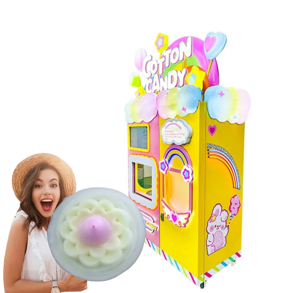 Cotton Candy Machine Vending Self Serve Cotton Candy Vending Machine Cotton Candy Vending Making Machine For Business