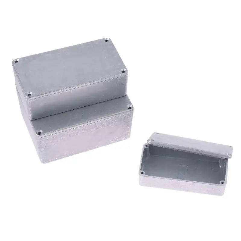 Gitarren-Effektpedal-Gehäuse aus Aluminiumdruckguss mit Schrauben, Stompbox-Gehäuse, Gitarrenzubehör – Detail 6