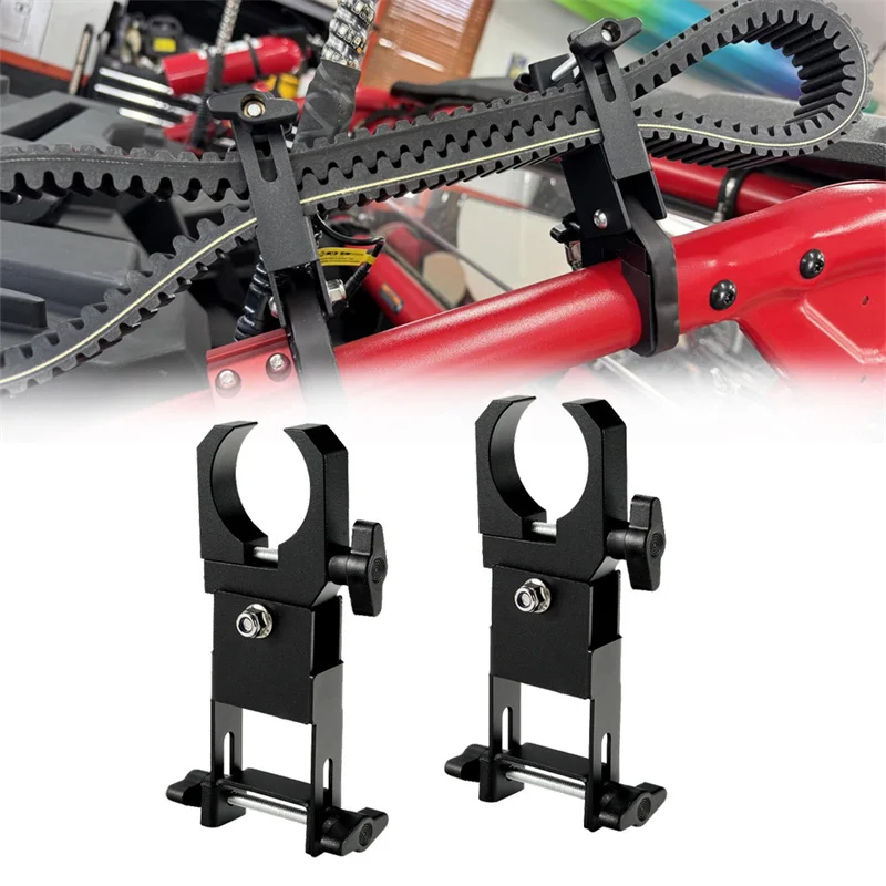 

Держатель приводного ремня UTV — универсальное крепление на рулонную планку 1,5–2 дюйма для Polaris RZR, Can-Am, Teryx и Mule, аксессуары для бездорожья