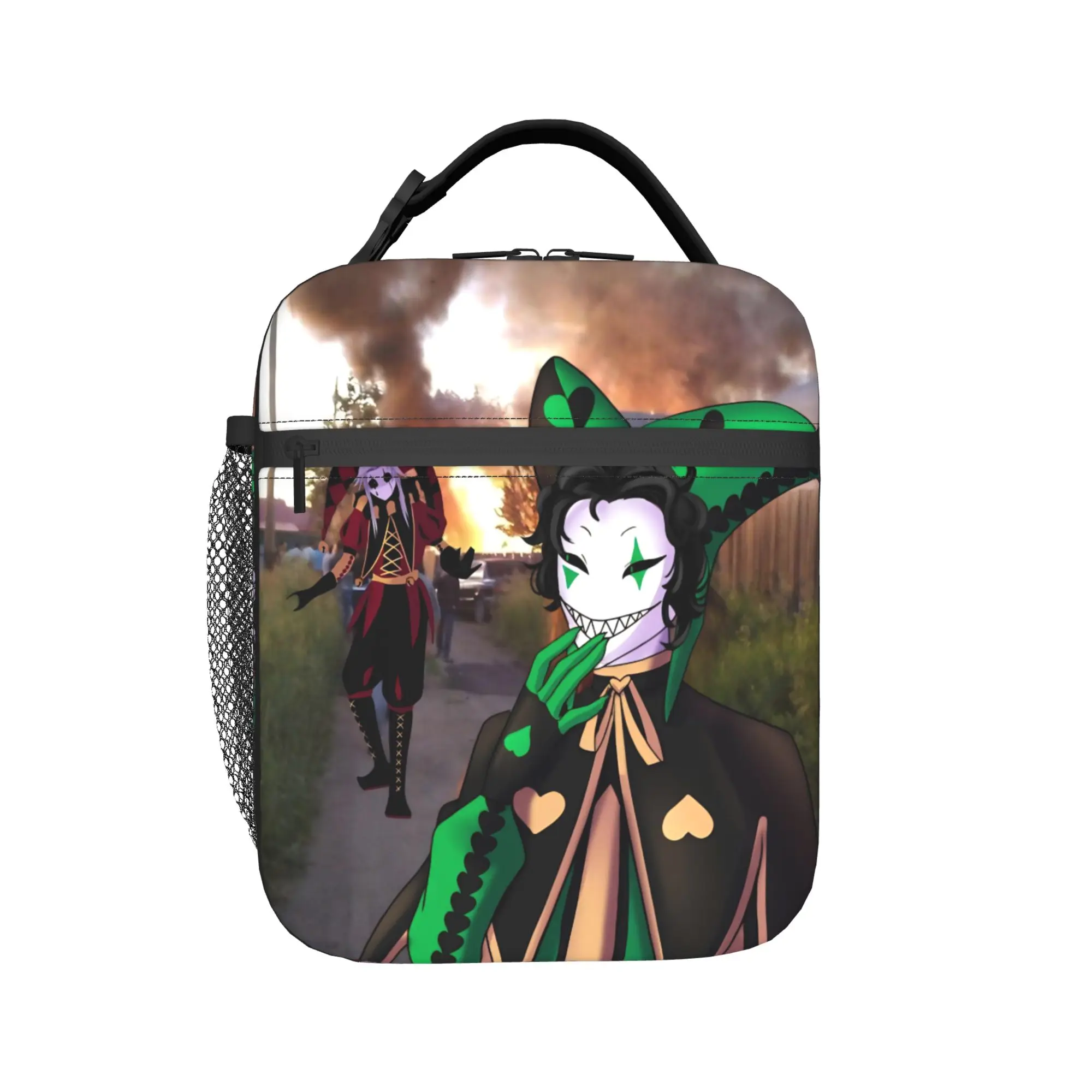 The Freak Circus Accessories Insulated Lunch Bag For School  Food Storage Bag Portable Thermal Cooler Lunch Boxes