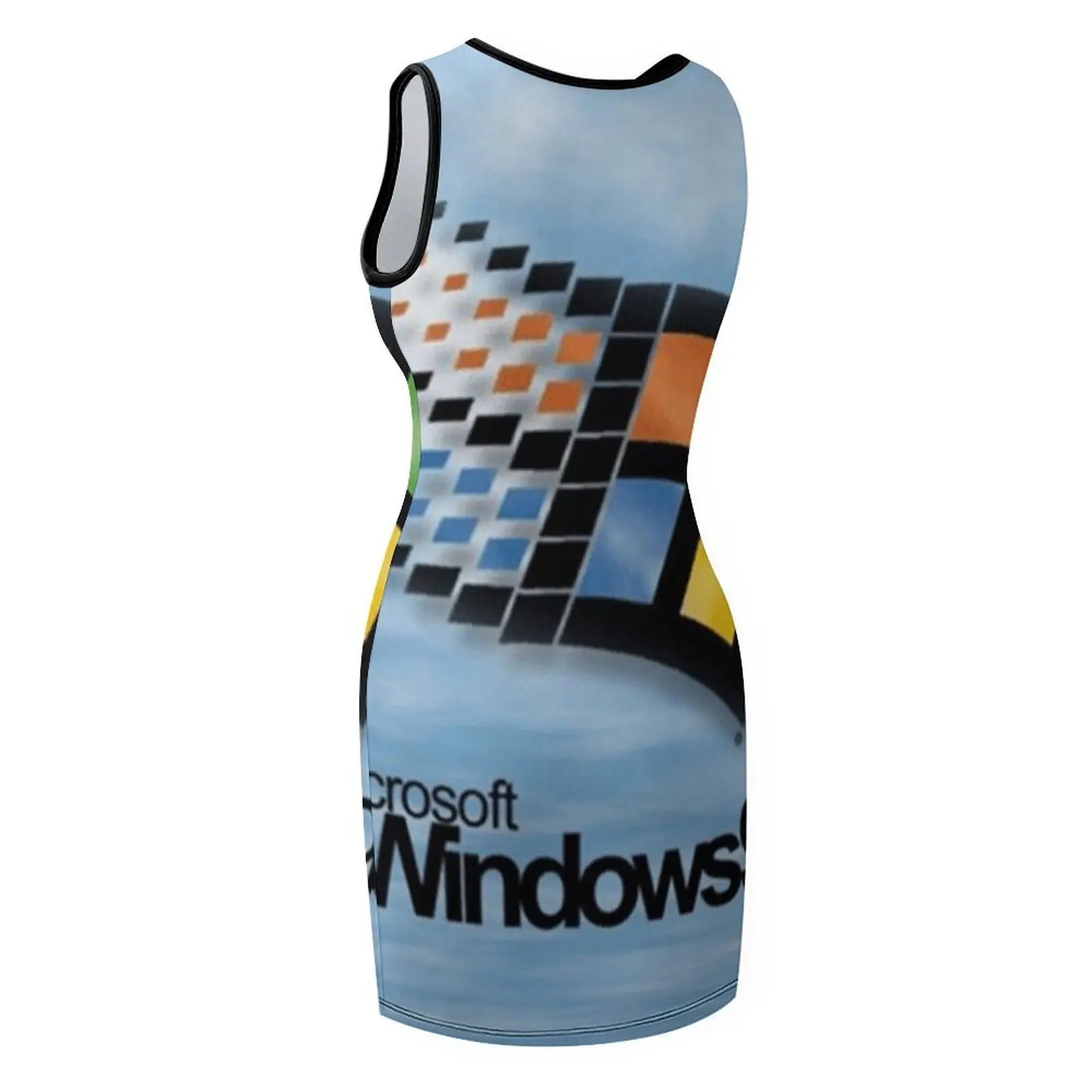 Windows 98 Start Screen فستان صيفي بدون أكمام ملابس نسائية فستان سهرة أنيق وأنيق ملابس نسائية فساتين سهرة للسيدات