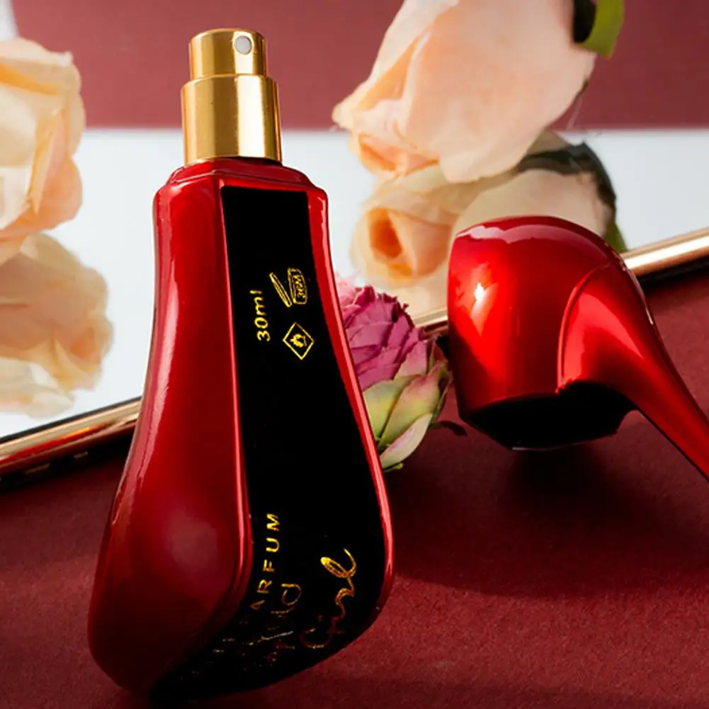 Духи с цветочным фруктовым рисунком на высоком каблуке 30 мл, сексуальные духи для женщин, женский спрей, изысканные женские духи длительного действия