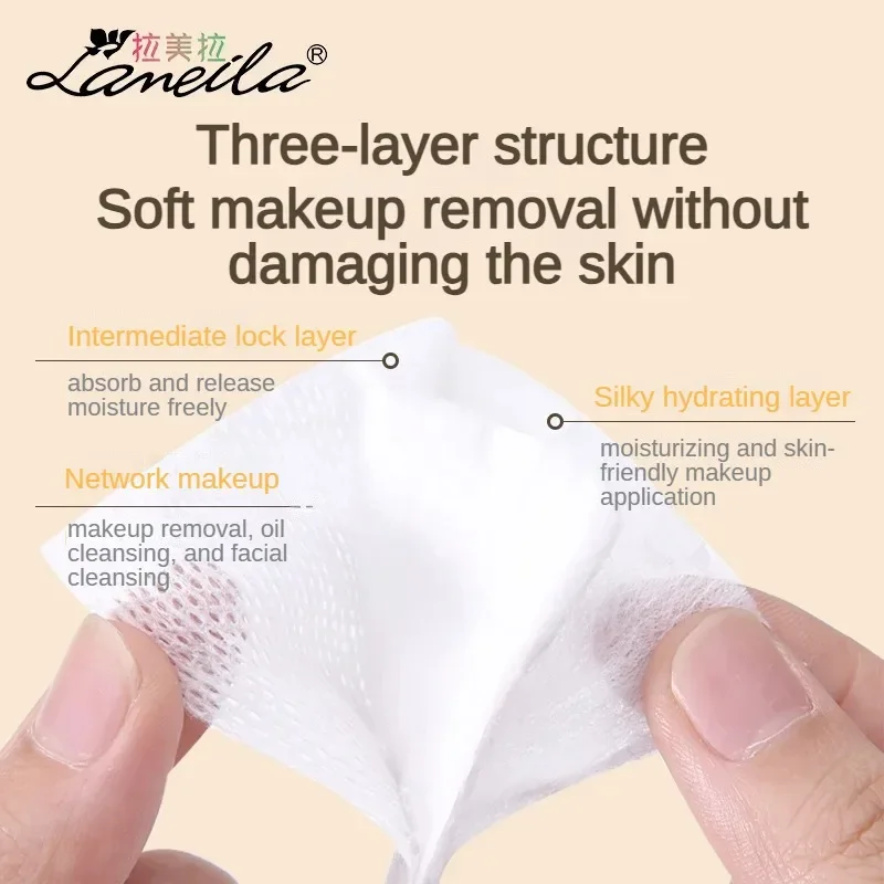 Facial Makeup Remover Cotton Soft Makeup Remover Cotton Nail Makeup Remover Cleansing Pad Daily Skin Care Makeup Tools