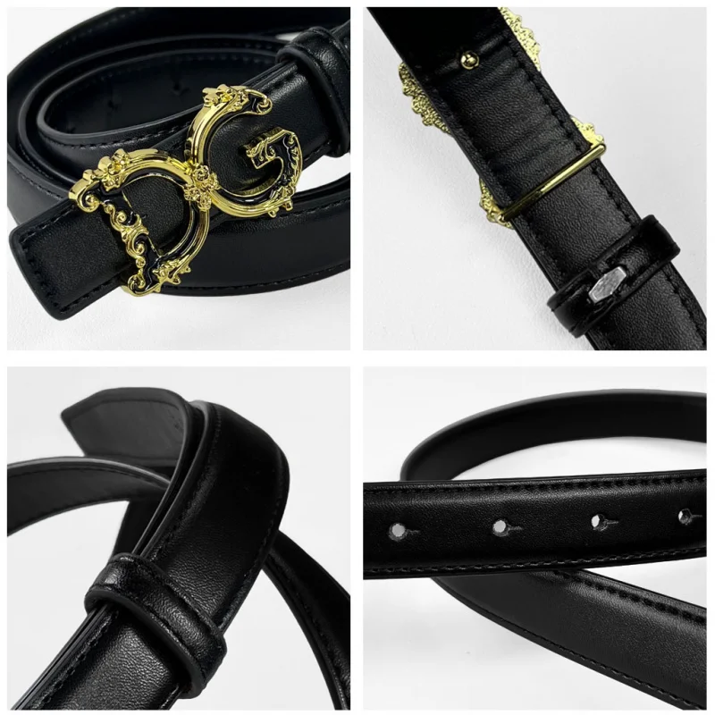 Cintura alla moda di alta qualità del designer |       Cintura classica retrò con fibbia dorata |       Cintura da donna con cintura in celebrità st
