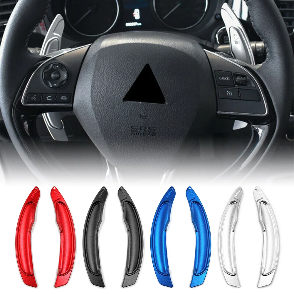 Extension de changement de vitesse de volant automatique CNC, 2 pièces, pour Mitsubishi 2008 – 2016 Outlander Lancer Evolution Evo X 10th