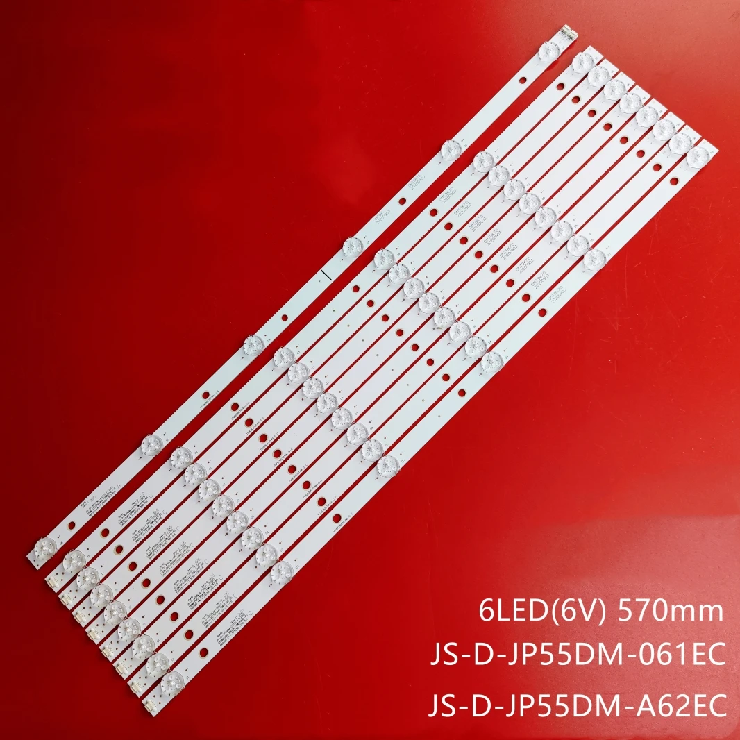 9PCS/set New LED backlight for MS-L3639 V1 JS-D-JP55DM-A62EC 55DM1000/600MA-2BIN JS-D-JP55DM-C61EC 55DM1000/300MA-ABIN/FHD