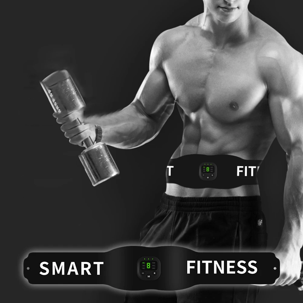

Fitness Waist Belt Abdominal Exercise Belt for Men Women Durable Gym Equipment Abdomen Trainer Core Strengthener Body Shaping