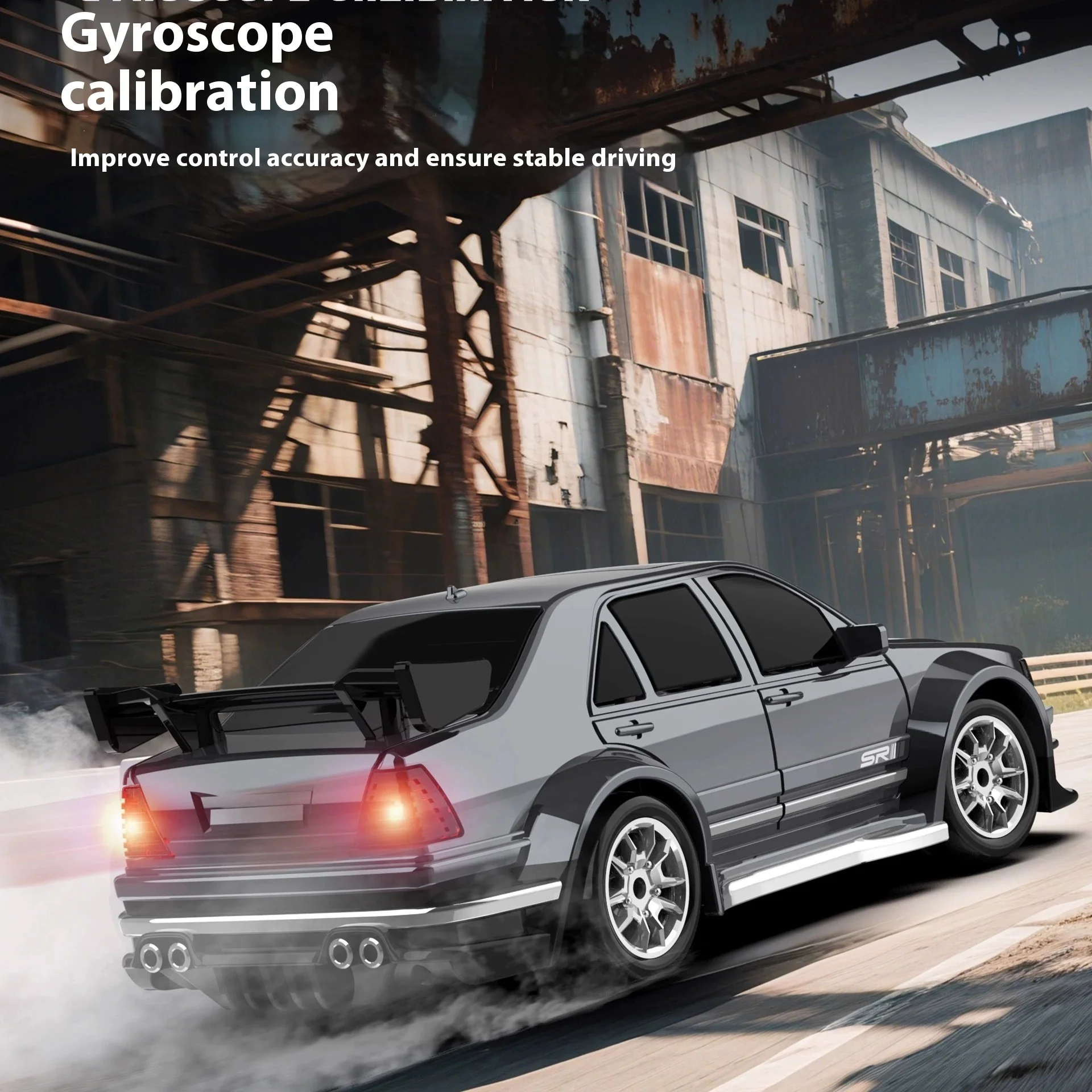 1: 43 escala completa 4wd controle remoto mini carro mosquito com giroscópio rc modelo deriva corrida brinquedo presente do festival das crianças