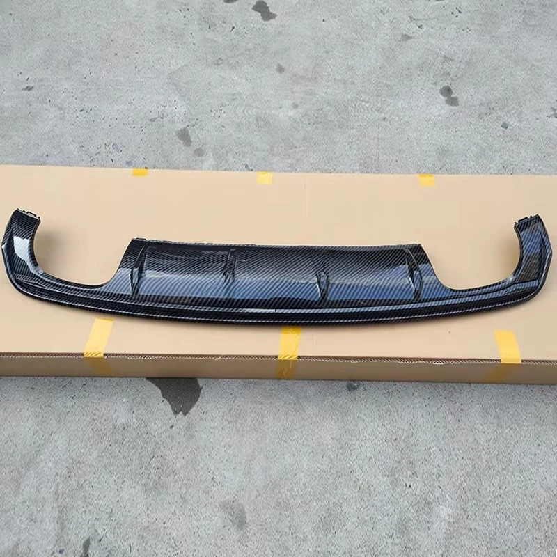 New Carbon Fiber Look Clip-On Rear Diffuser With Clips Facelift For Audi A3/S3 2014-2016