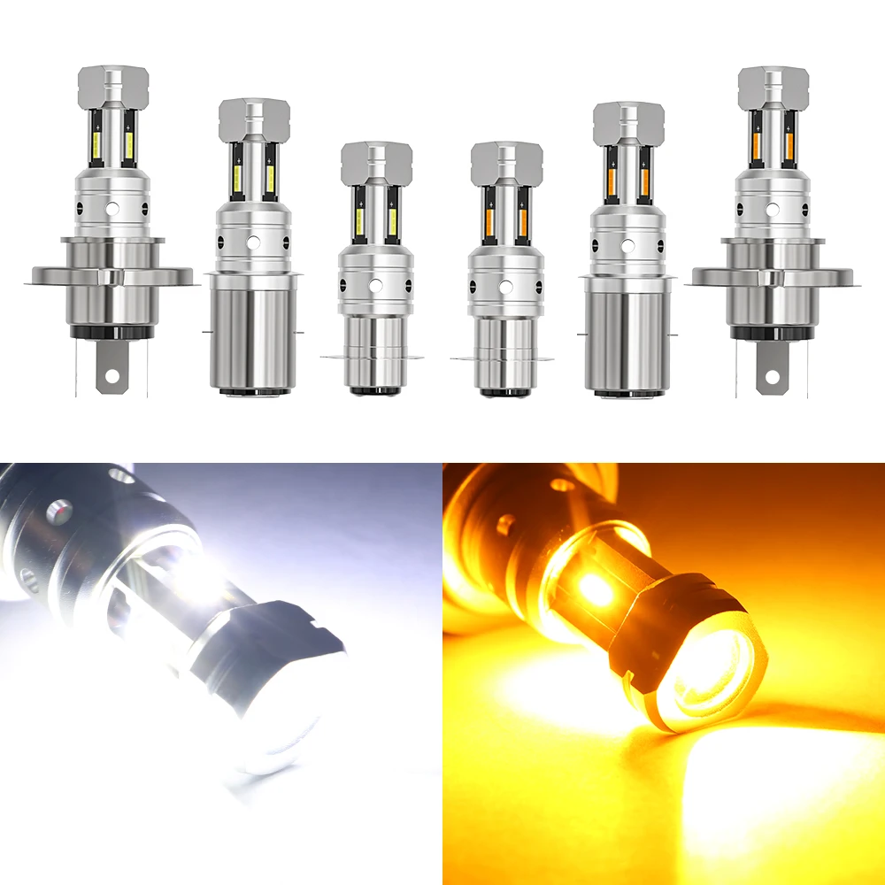 H4 H6 BA20D Led Mot…