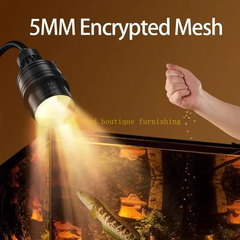 

Сменная магнитная защитная сетка для аквариумов L9NB предотвращает прыжки, включает прочные монтажные держатели