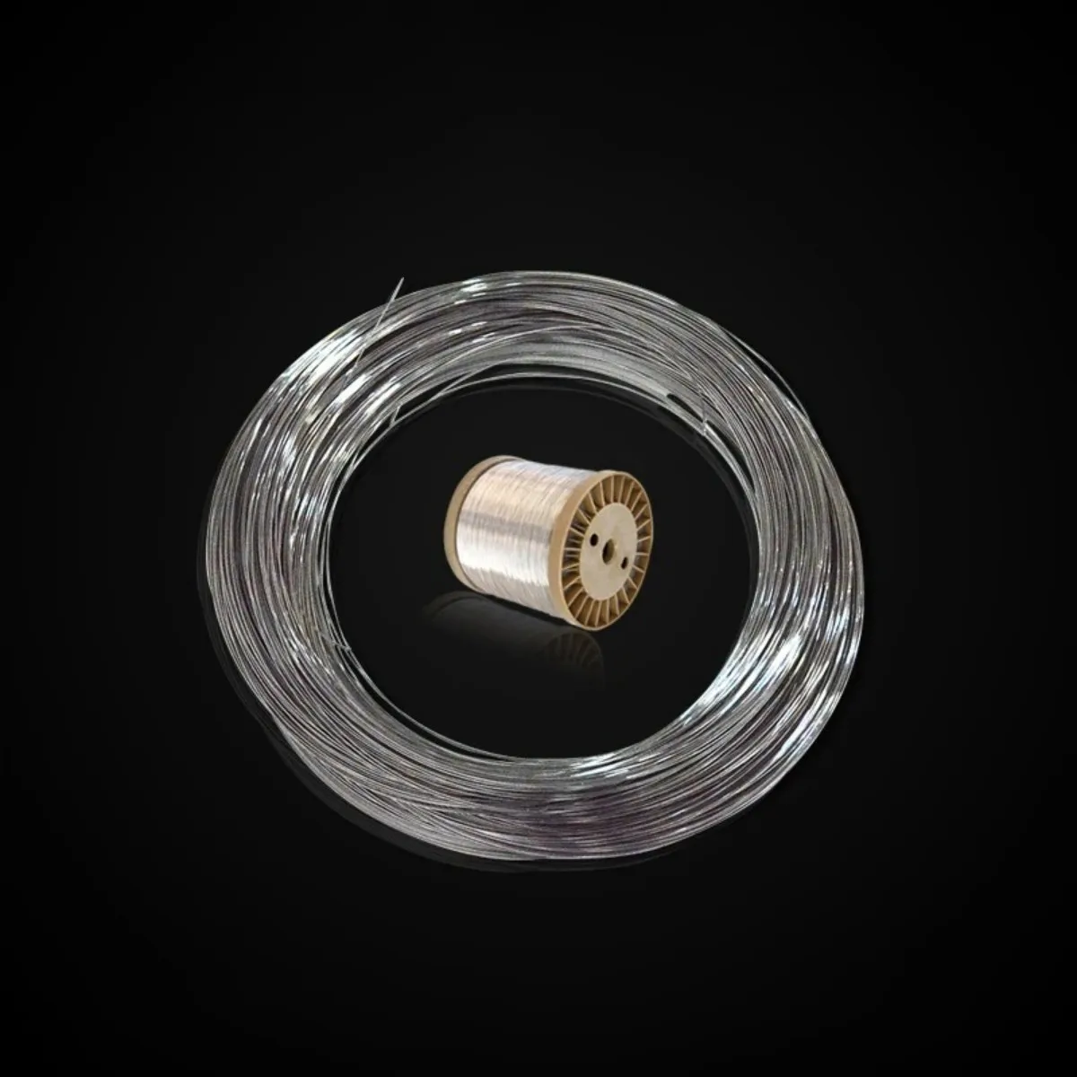 Picture 6: 304 Stainless Steel Wire Soft/Hard Steel Wire Single Strand Lashing Round Bright Steel Wire Dia 0.1mm~2 mm L5~10 Meters