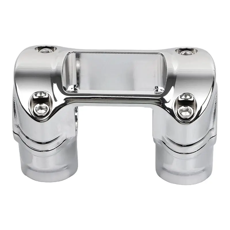 A56P-For Softail 883 For Wide Glide Sportster 2" Handlebar Riser 1 1/4" Bar Clamp