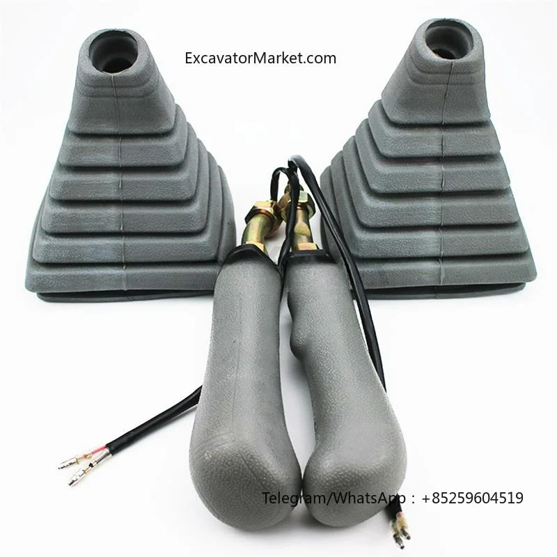 High Quality For XCMG XE60 XE80 joystick dust cover handle glue high quality Excavator