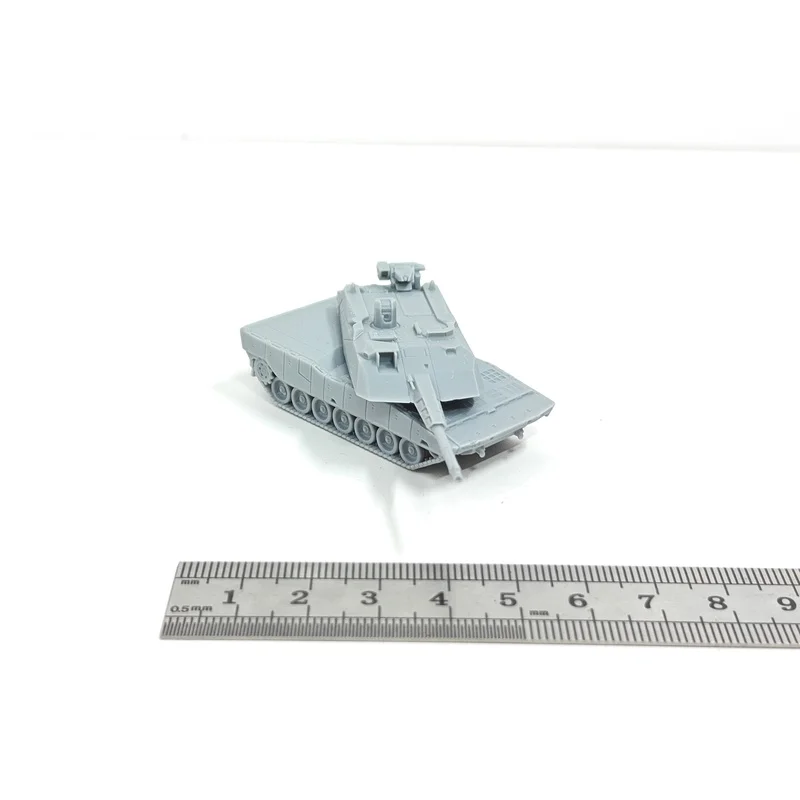 1/144 Black Panther Main Battle Tank Resin Model Figure Gk Micro Miniature 3d Printed White Model Toy Unpainted And Unassembled
