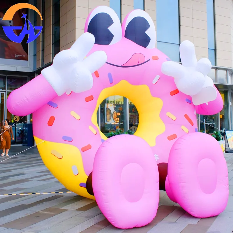 

Надувные мультяшные пончики и баблины, воздушные модели, декоративный реквизит для магазина, торговых центров и активного отдыха