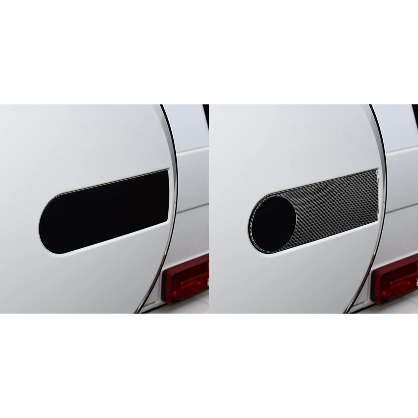 For Benz G-Class W463 G63 2013-2018 Carbon Fiber Rear Spare Wheel Panel Trim Cover Car Accessories Exterior Decorative Sticker