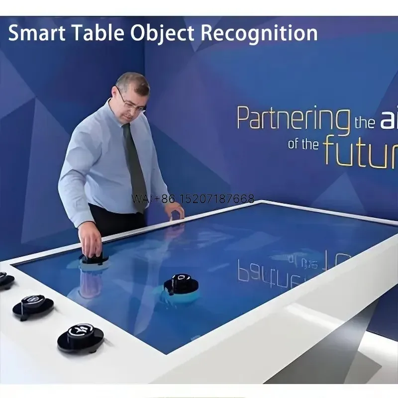 Wmwmnu for Object Recognition Table Screens Interactive Tangible 3D Tabletop Touch System 3D Exhibition Display for Museums