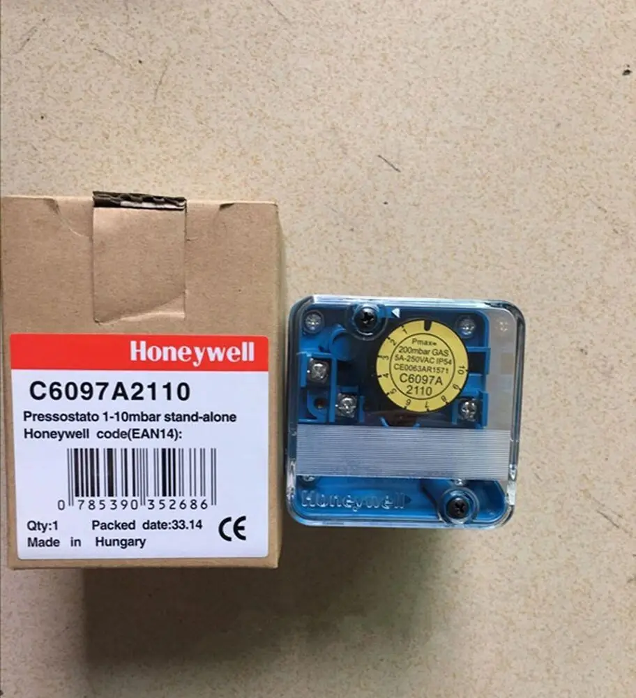 

1PC Honeywell C6097A2110 Pressure Switches C6097A2110 New In Box