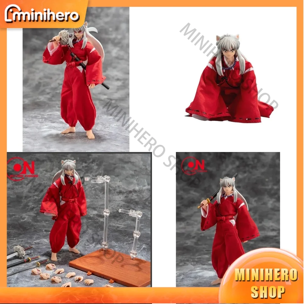 

In Stock Inuyasha Anime Action Figure 1/12 Scale 16 cm 6 Inch PVC Model by Dasin Great Toys GT SHF S.H.F